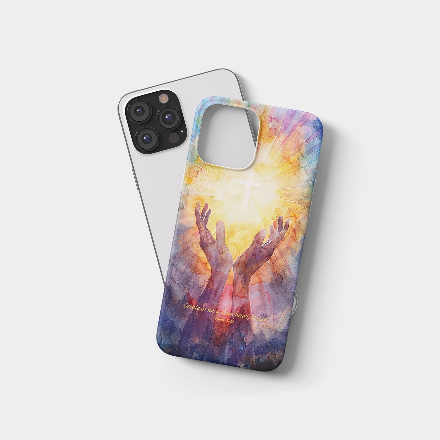 Create in Me Clean Heart Phone Case – Psalm 51:10