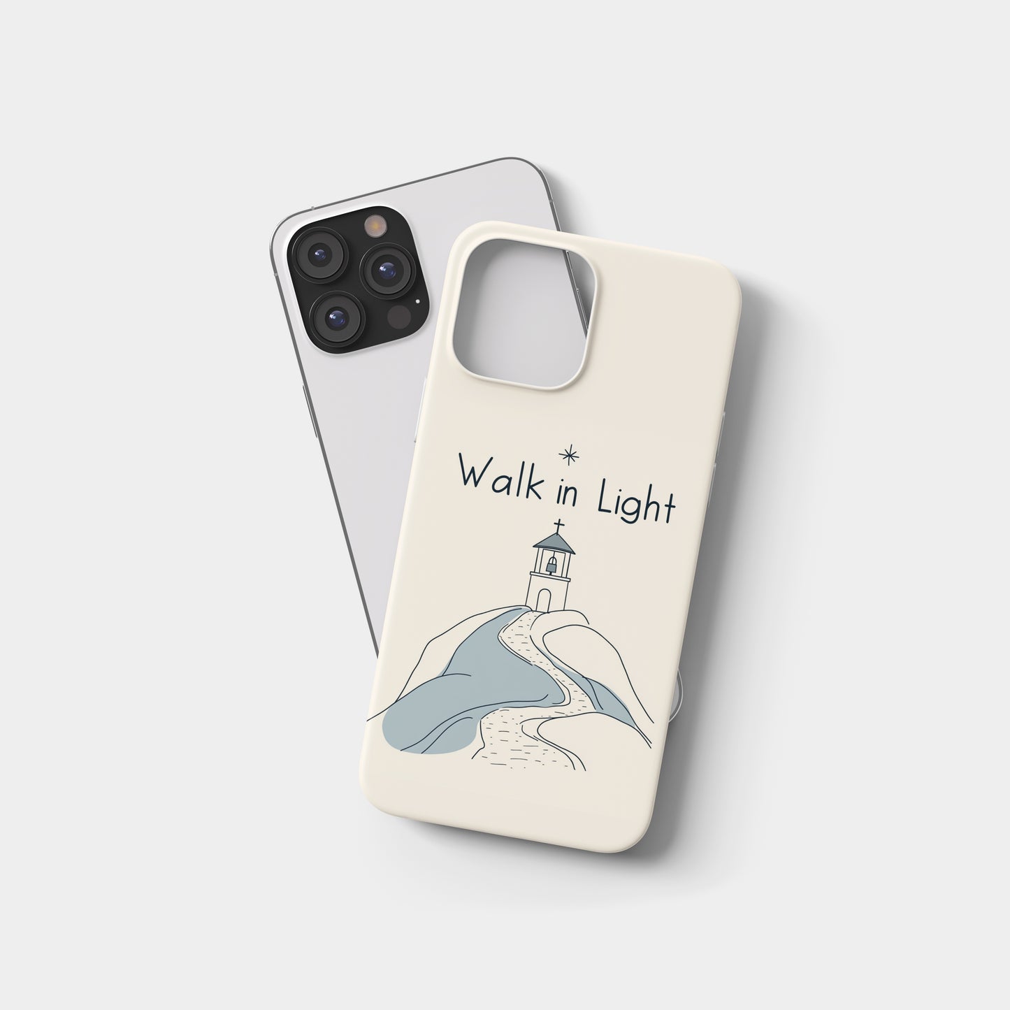 Walk in Light Chapel Minimal Phone Case