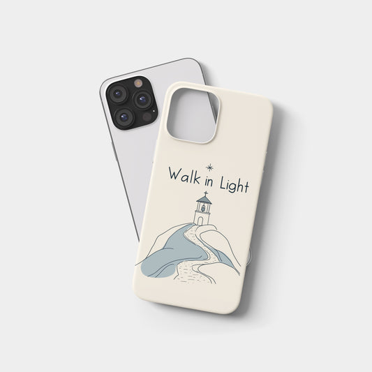 Walk in Light Chapel Minimal Phone Case