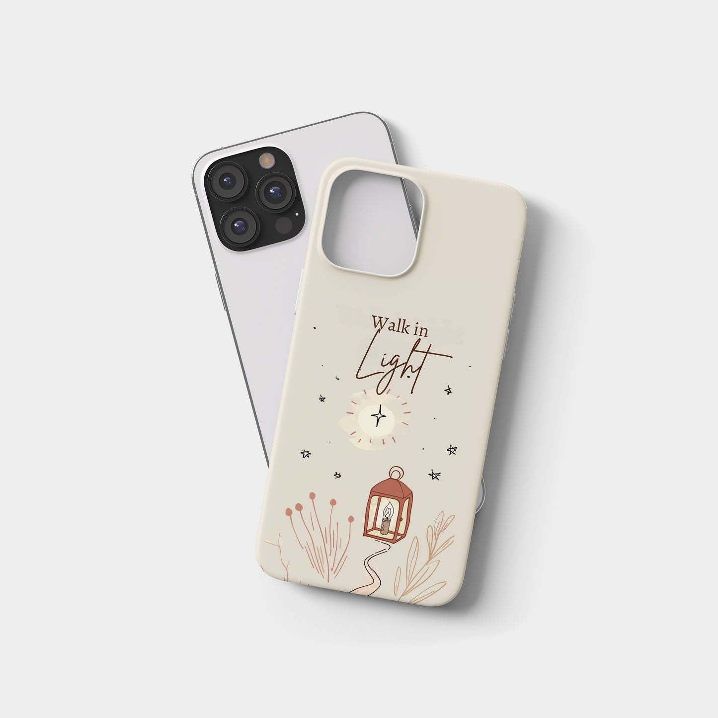 Walk in Light Lantern Path Phone Case