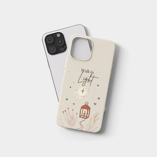 Walk in Light Lantern Path Phone Case