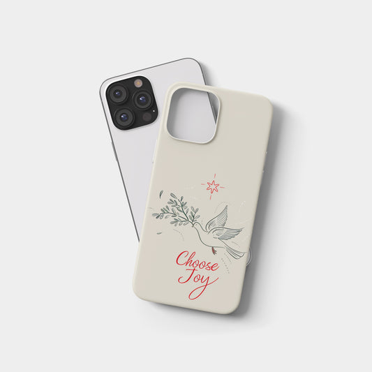 Choose Joy Dove & Olive Branch Phone Case