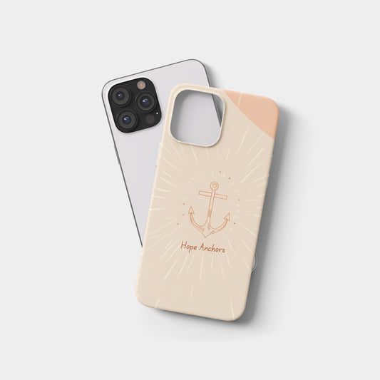 Hope Anchors Pastel Anchor Phone Case – Hebrews 6:19